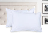 Sapphire Collection 800 Thread Count Pure Egyptian Cotton Super Soft Hotel Quality White Pair Of Housewife Pillowcases (white)