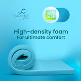 Sapphire Collection Upholstery Firm Blue Foam Sheet - Classic for Cushions, Beds,Sofas,Campervans,Benches and DIY Projects
