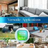 Sapphire Collection Upholstery Firm Blue Foam Sheet - Classic for Cushions, Beds,Sofas,Campervans,Benches and DIY Projects