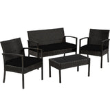 Sapphire Collection 3 Pieces Replacement Cushions Set for Rattan Chairs Sofa Patio Garden Outdoor Furniture - Water Resistant, Lightweight, and Durable - Multiple Colors Available