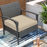 Rattan Chair Seat Pads Cushion Pad Indoors Outdoors Water Resistant Material for Garden Furniture Kitchen Dining Living Room Patio Office Coffee Shop ALL-PURPOSE Use