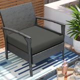 Rattan Chair Seat Pads Cushion Pad Indoors Outdoors Water Resistant Material for Garden Furniture Kitchen Dining Living Room Patio Office Coffee Shop ALL-PURPOSE Use