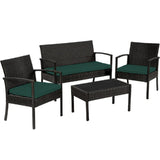 Sapphire Collection 3 Pieces Replacement Cushions Set for Rattan Chairs Sofa Patio Garden Outdoor Furniture - Water Resistant, Lightweight, and Durable - Multiple Colors Available